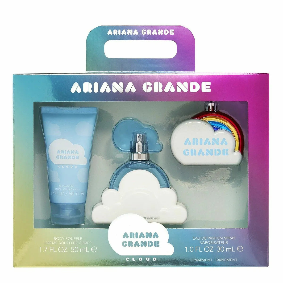 Estuche Mujer Ariana Grande Cloud, 3 Piezas