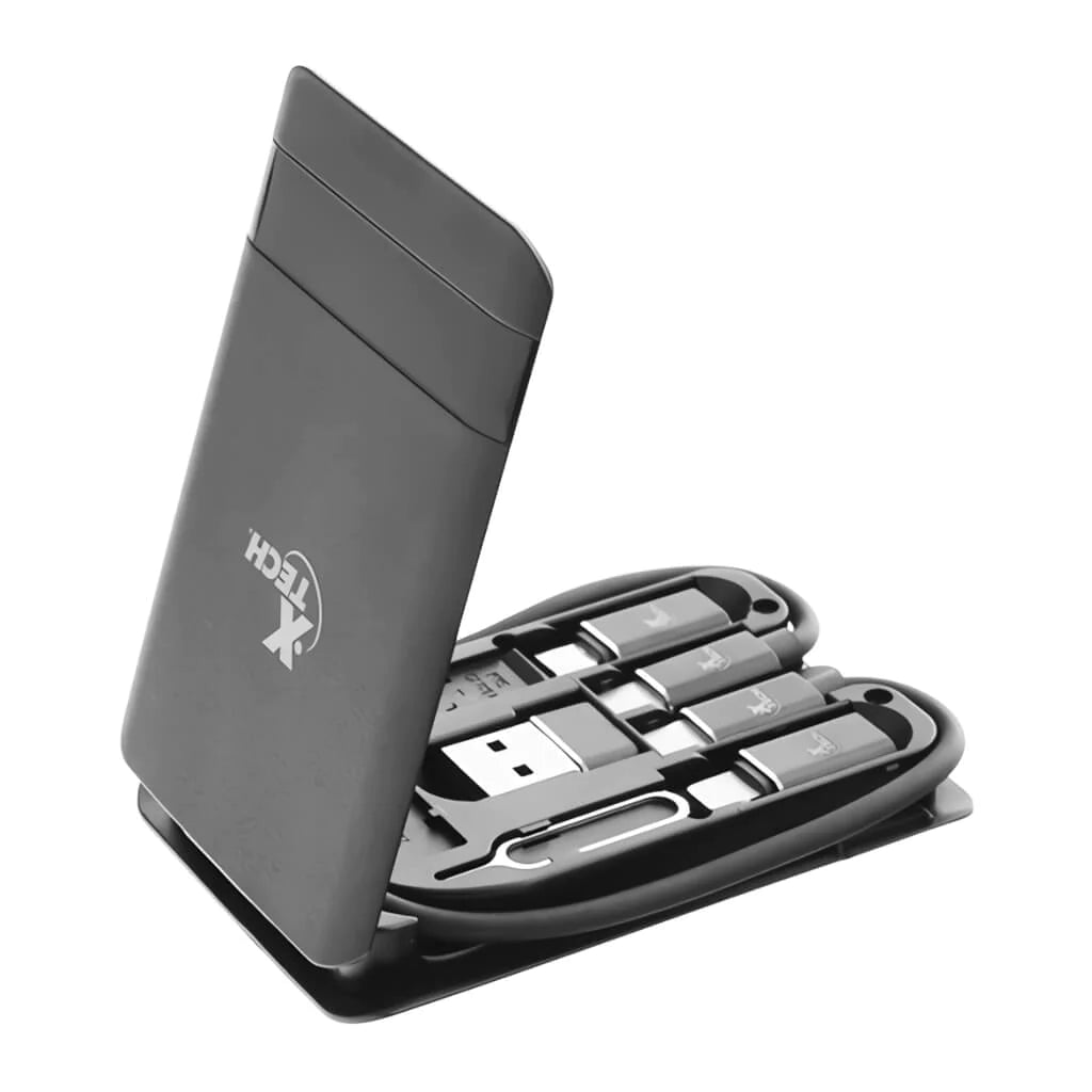 Xtech Estuche Portátil Almacenamiento con Cable Tipo C, XTC-570