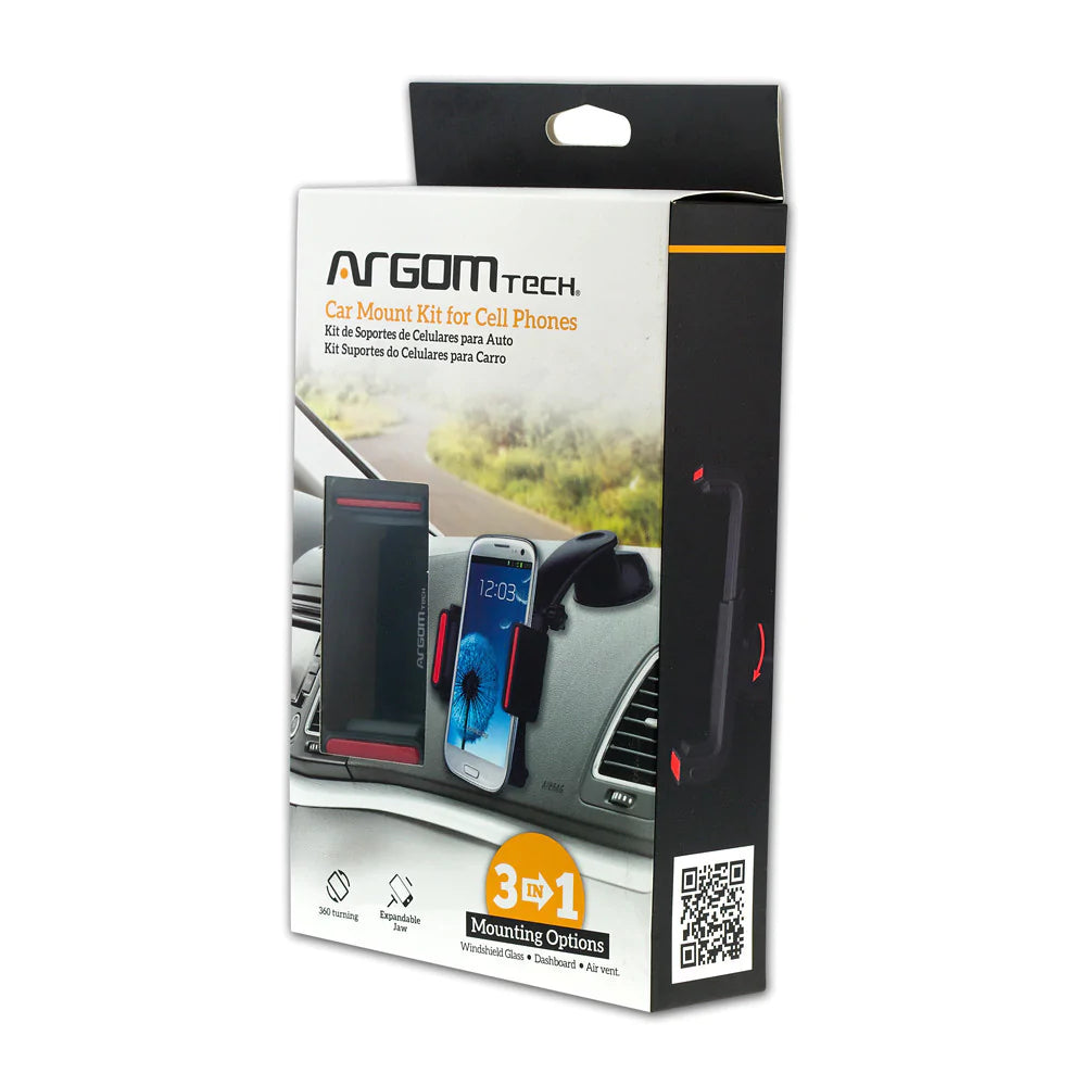 Argom Soporte para Celular ARG-AC-0333BK