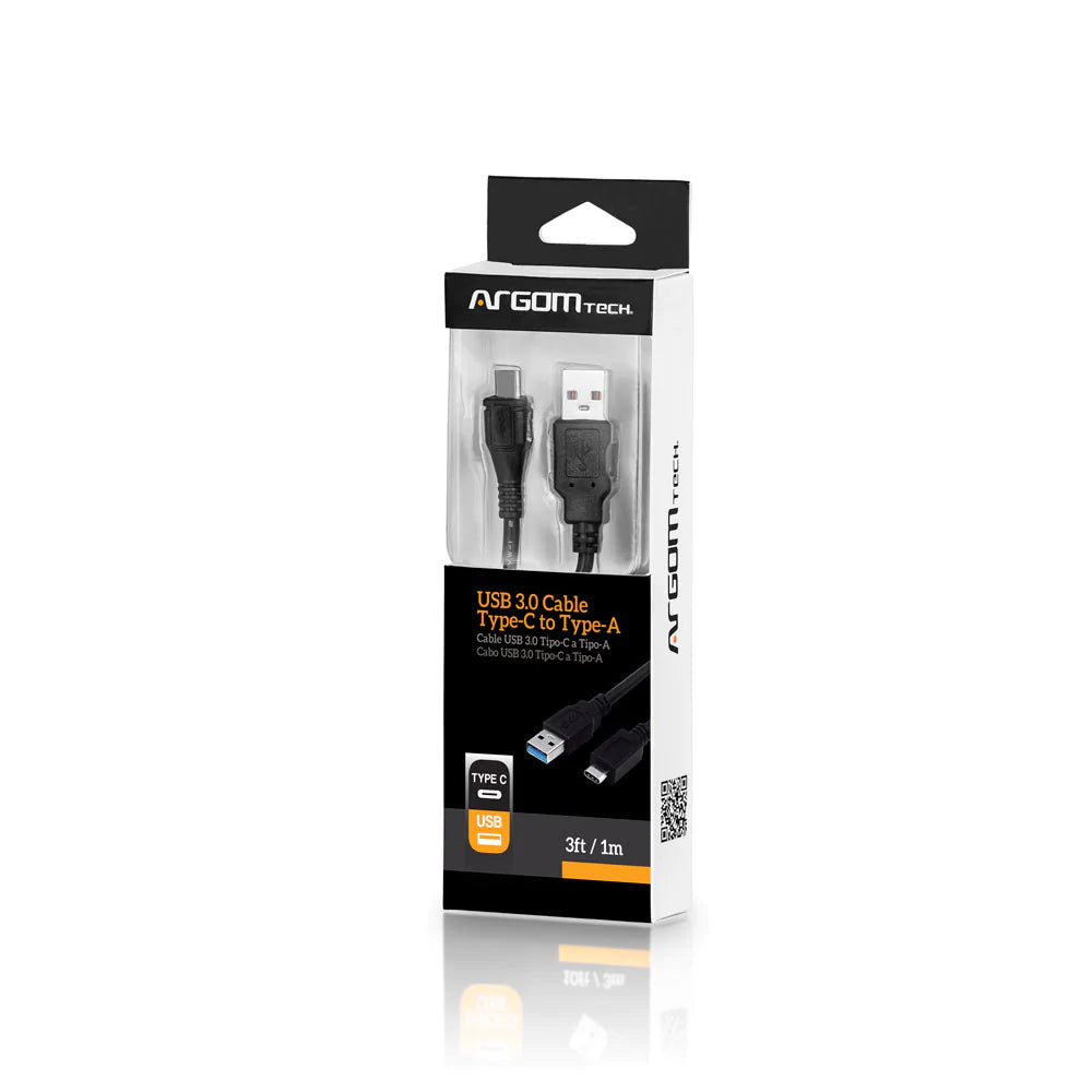 Argom Cable USB 3.0 Tipo C a Tipo A