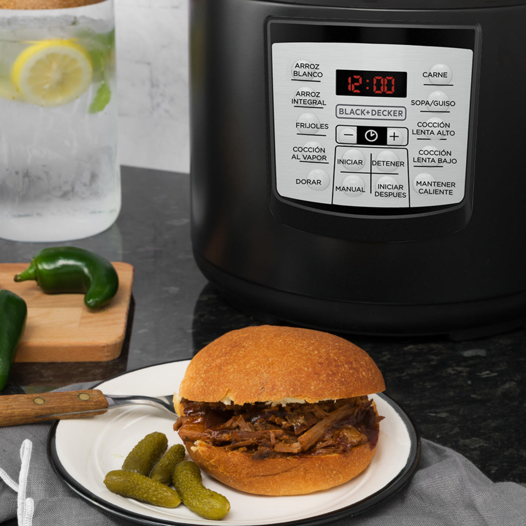 Black + Decker Olla Multiusos Digital 6 Litros PR100B