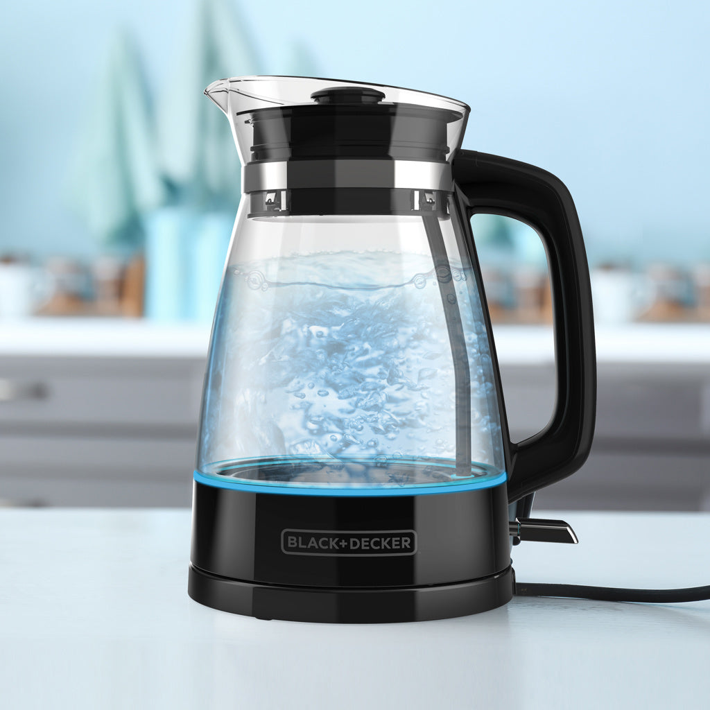 Black + Decker Hervidor con Iluminación Led KE7000B-LA