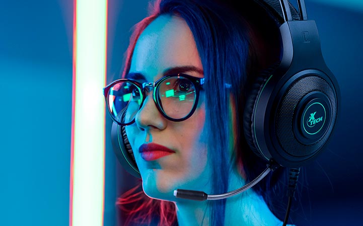 Xtech Audífonos Gaming Insolense XTH-560