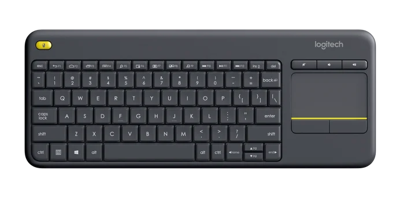 Logitech Teclado Inalámbrico en Ingles k400 Plus 920-007119