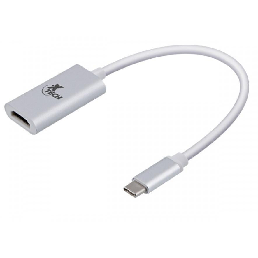 Xtech Adaptador con Conector USB Tipo-C Macho a HDMI Hembra (XTC-540)