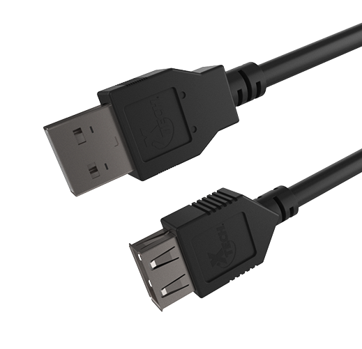 Xtech Cable USB 2.0 A-Macho a A-Hembra
