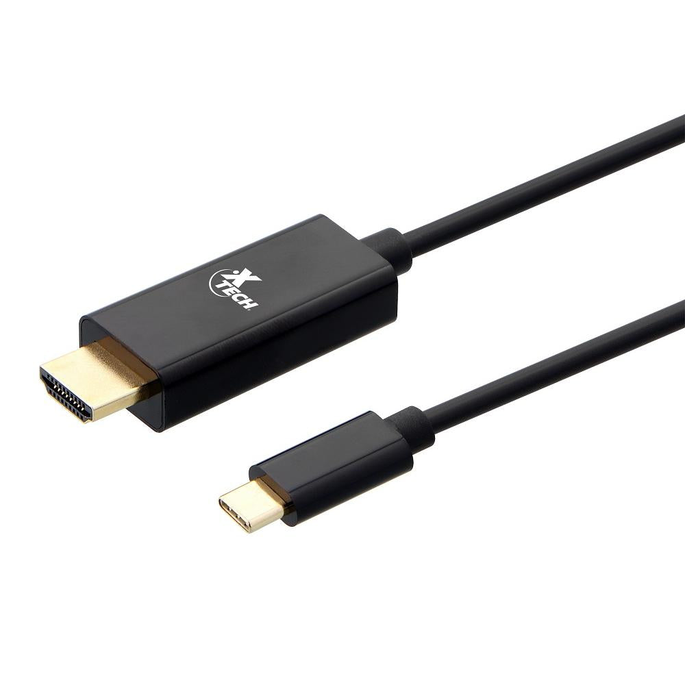 Xtech Cable Adaptador USB Tipo C macho a HDMI macho, (XTC-545)