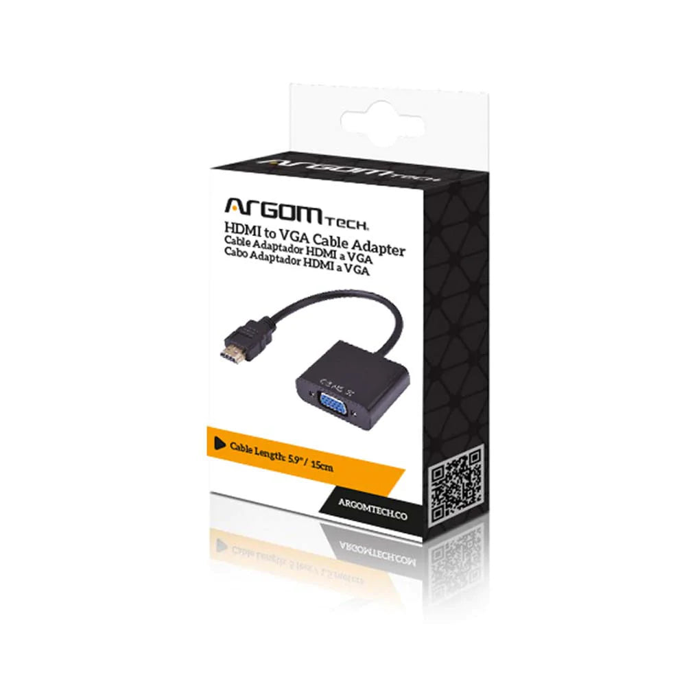 Argom Adaptador de Cable HDMI a VGA