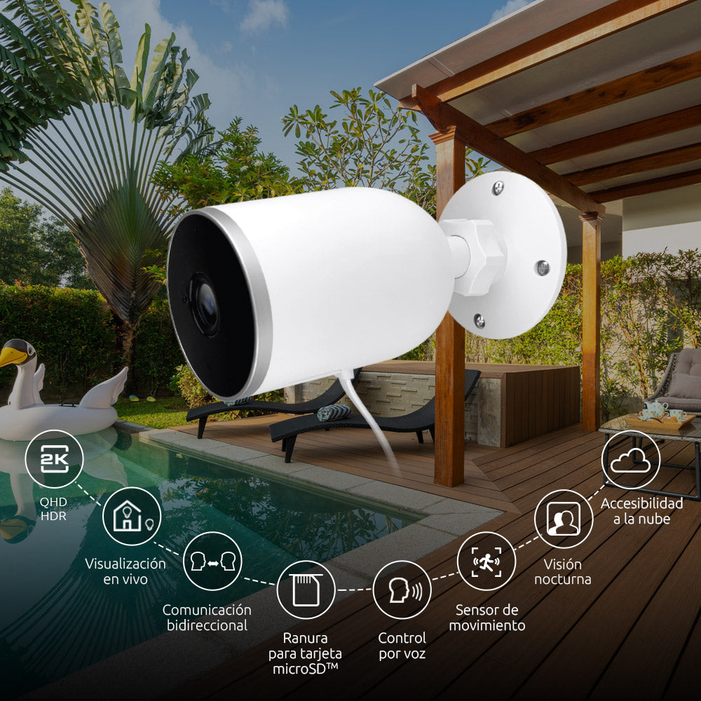 Nexxt Cámara para Exterior Cableada