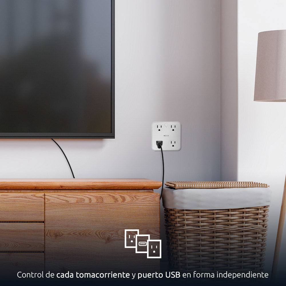 Nexxt Enchufe Inteligente Wi-Fi 110V