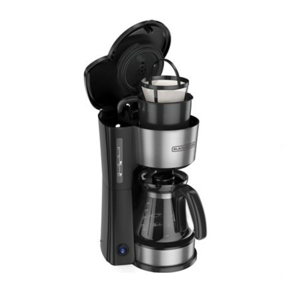 Black + Decker Cafetera 5 Tazas 4 en 1 CM0755S-MX
