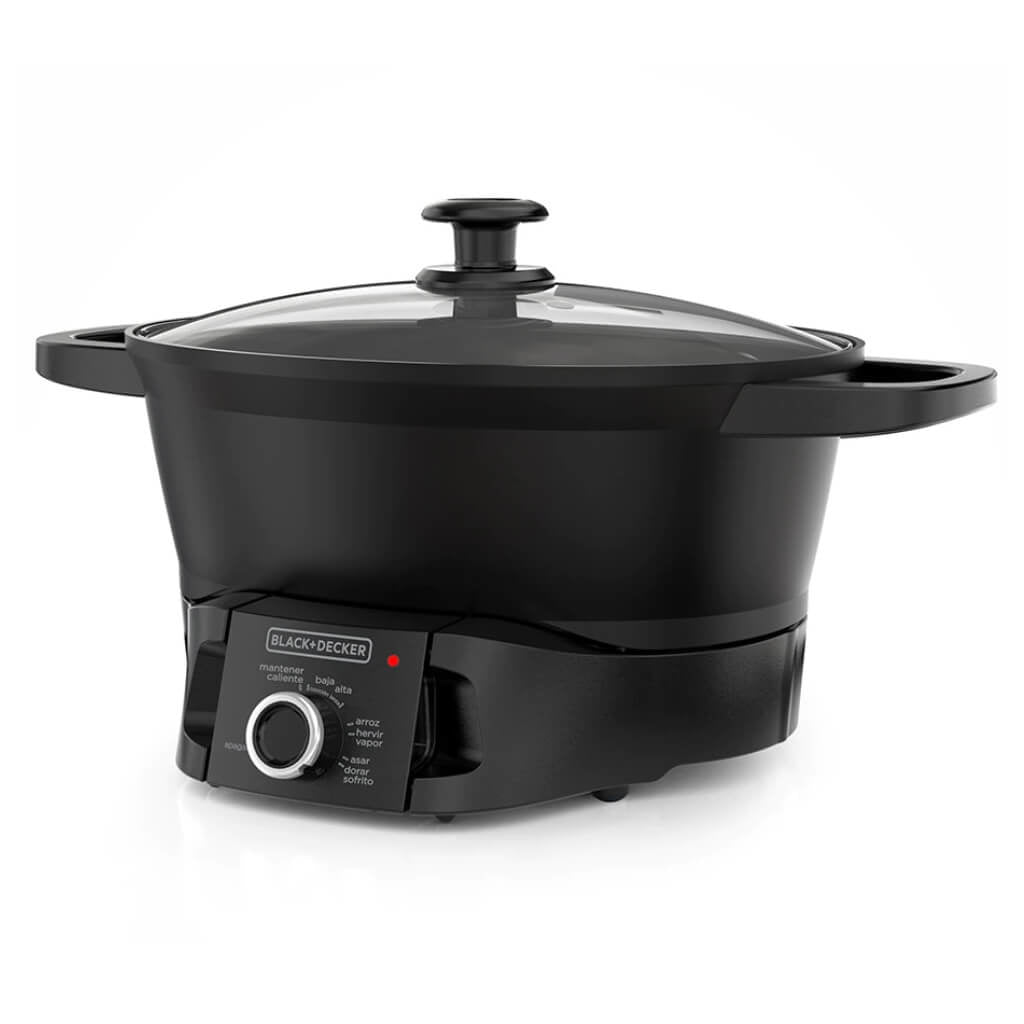 Black + Decker Olla Multiusos 5 en 1 Capacidad 7 litros MC901
