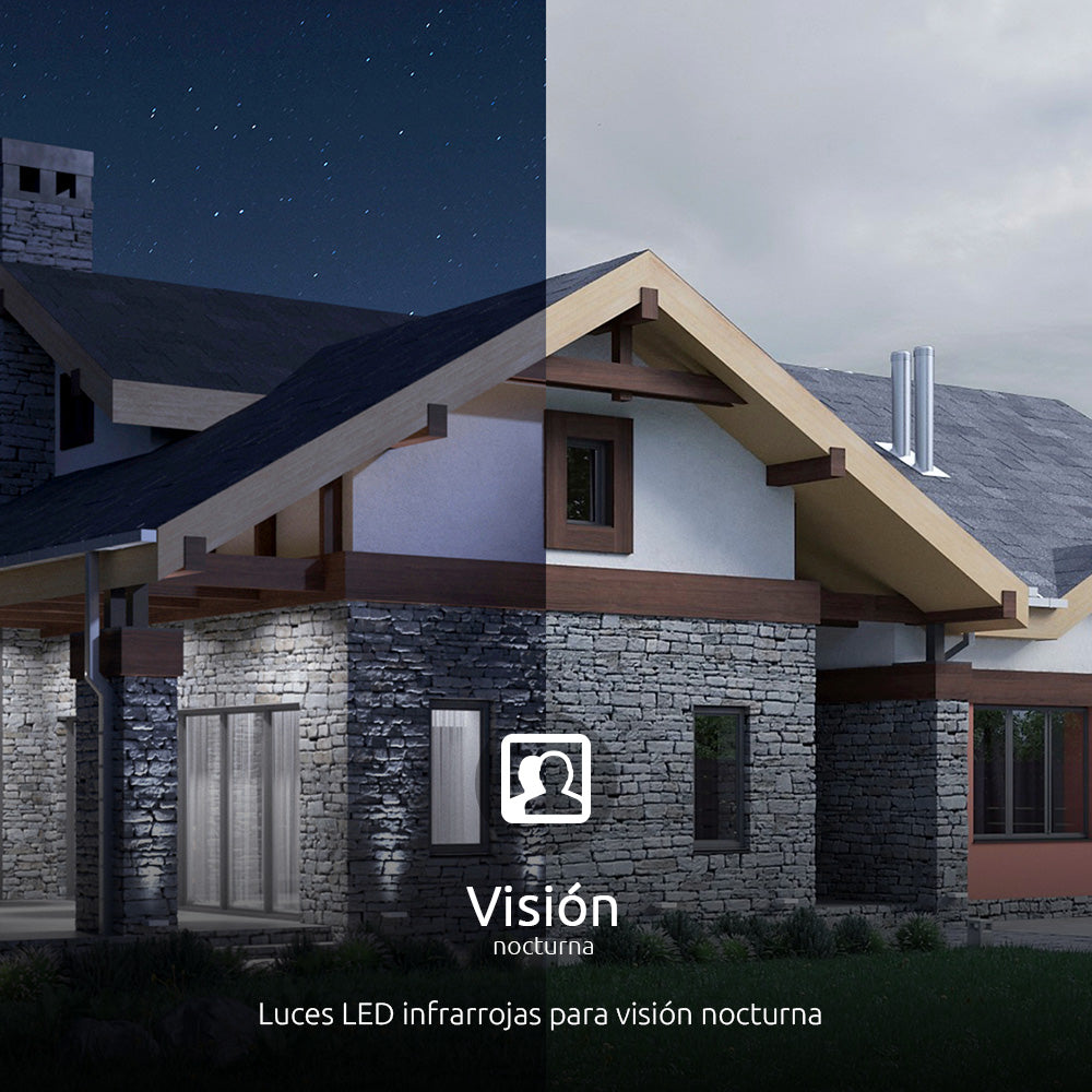 Nexxt Cámara para Exterior e Interior con Batería
