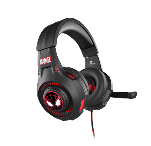 Xtech Audífonos Alámbricos de Diadema Spider Man