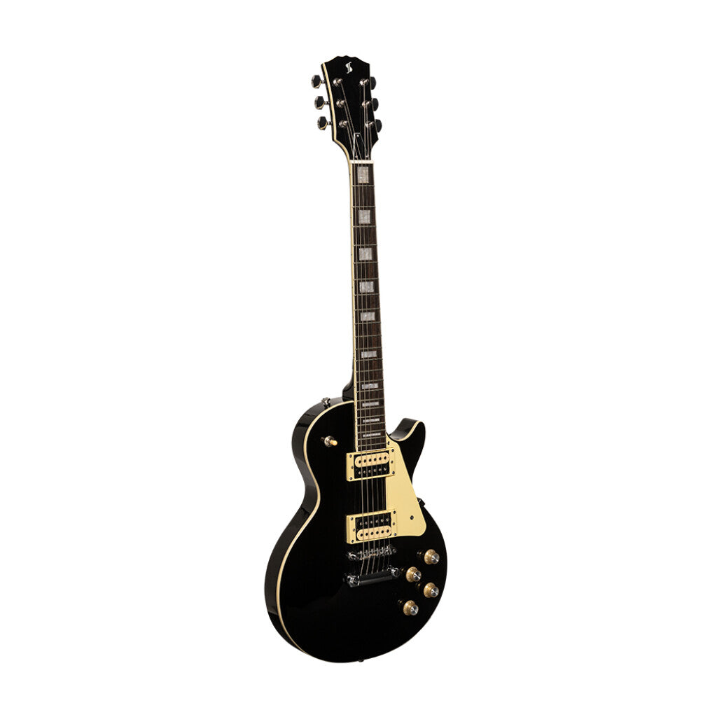 Stagg Guitarra Electrica Standard L Negra, SEL-STD-BLK