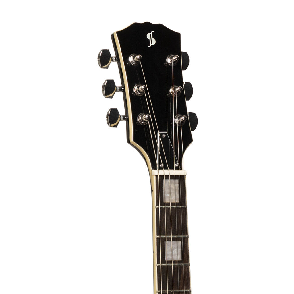 Stagg Guitarra Electrica Standard L Negra, SEL-STD-BLK