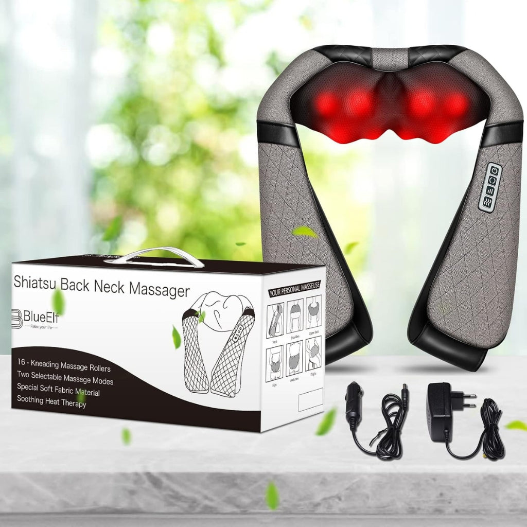 Almohada Eléctrica 3D de Masaje Shiatsu