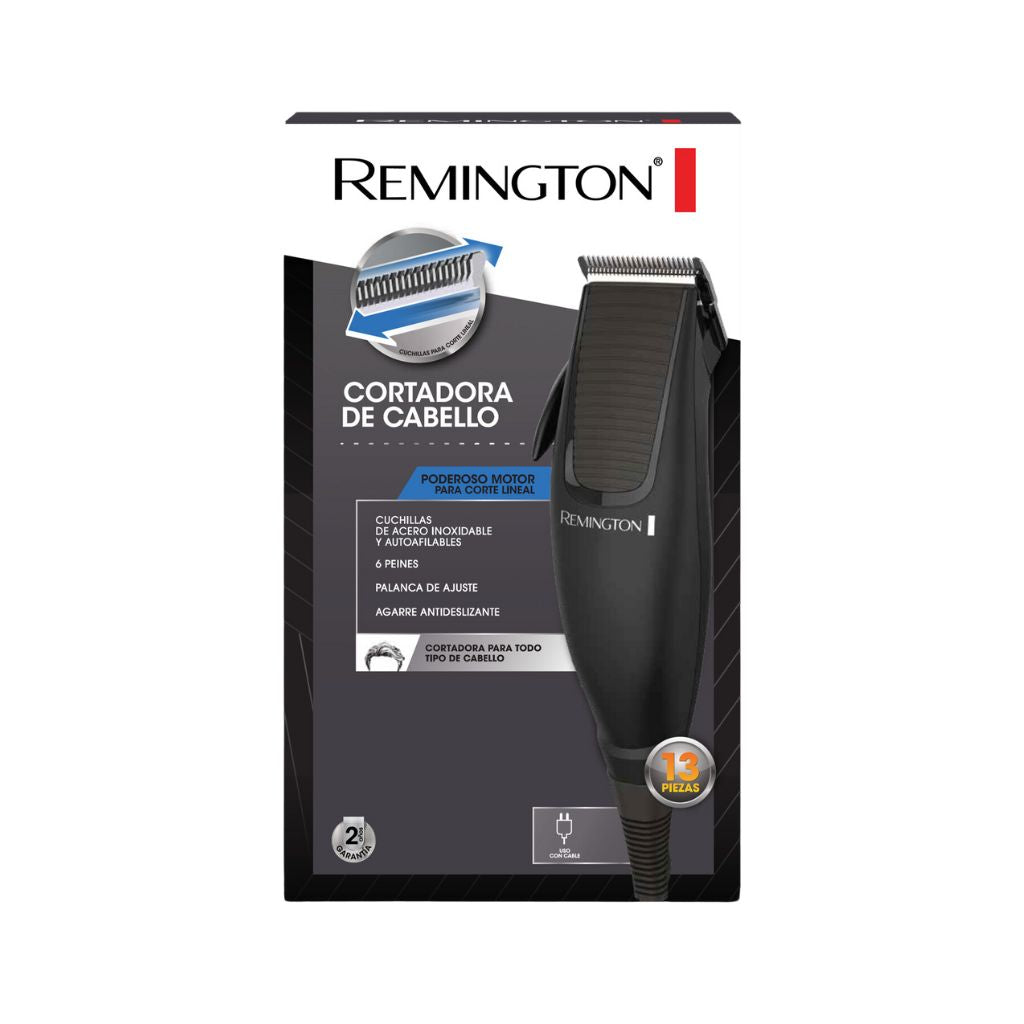 Remington Kit Cortadora de Cabello 12 piezas, HC1096A-110F