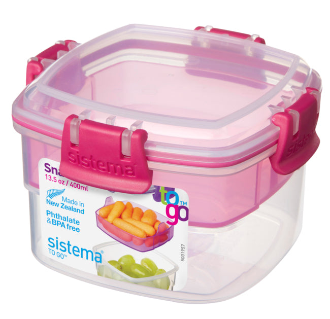 Sistema Recipiente de 2 Compartimientos, 400 mL