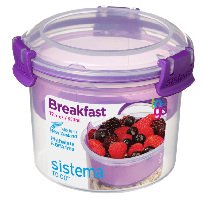 Sistema Recipiente para Desayuno, 530 ml