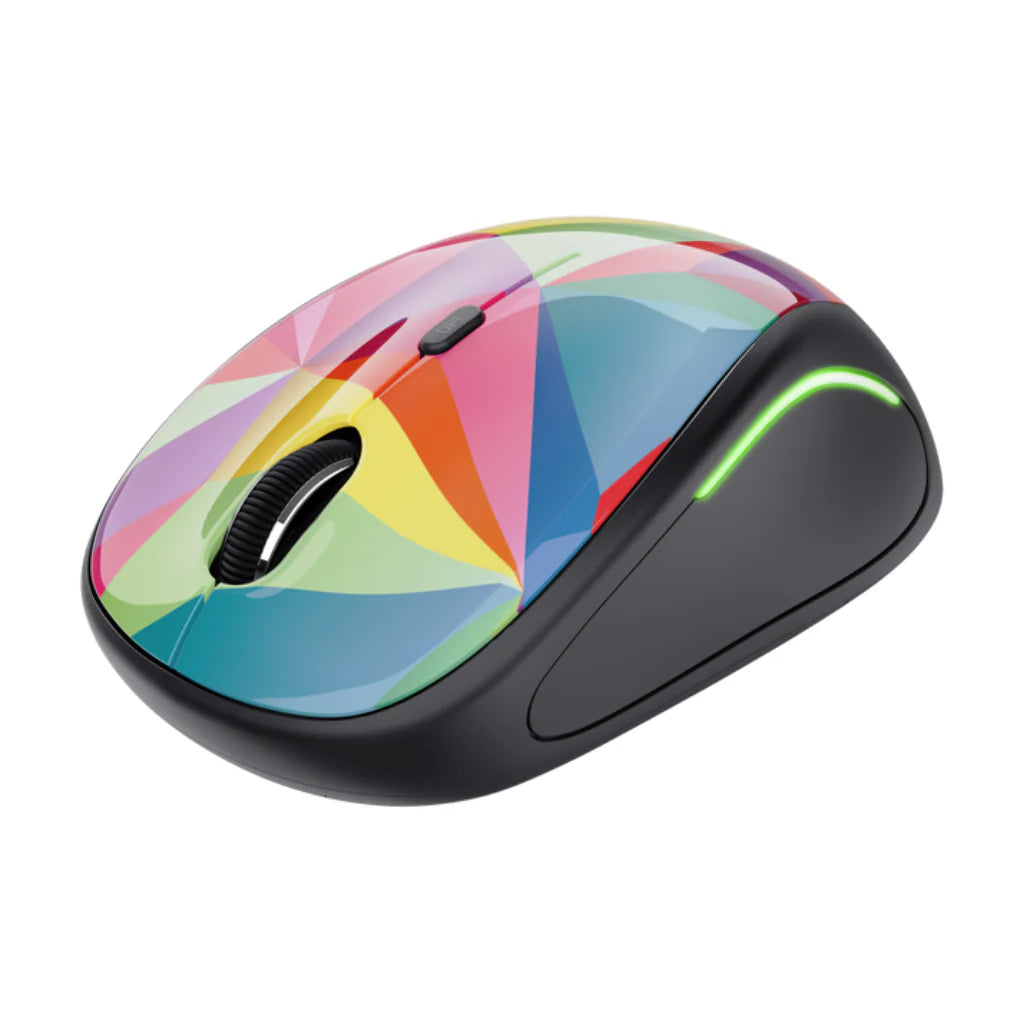 Trust Mouse Inalámbrico Multicolor, 22337