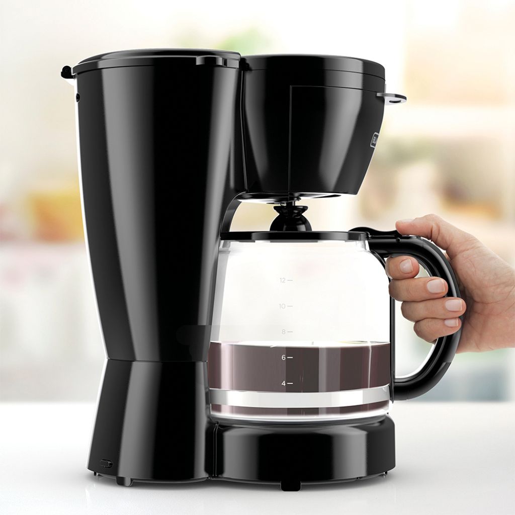 Black + Decker Cafetera 12 Tazas Negra, CM0915BK-LA