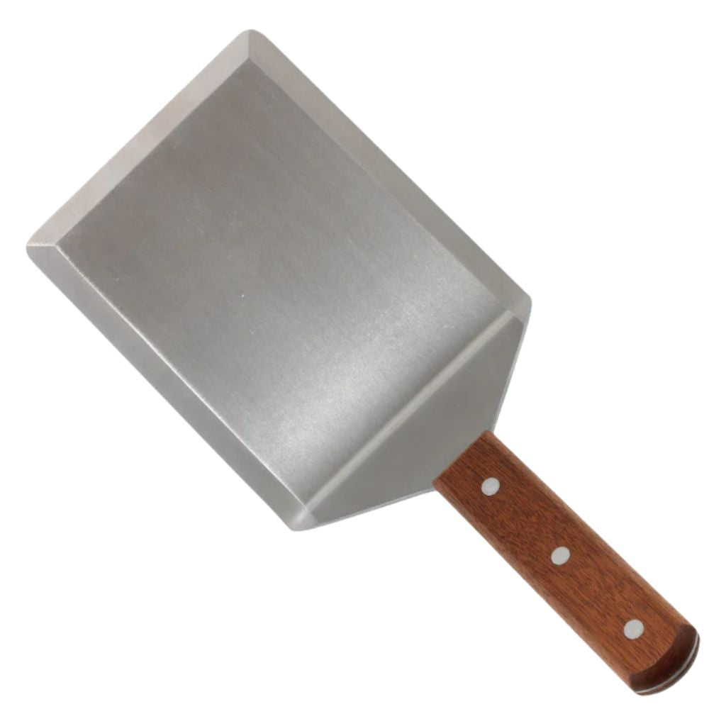 Winco Espátula de Cocina con Hoja Lisa Curva 5"