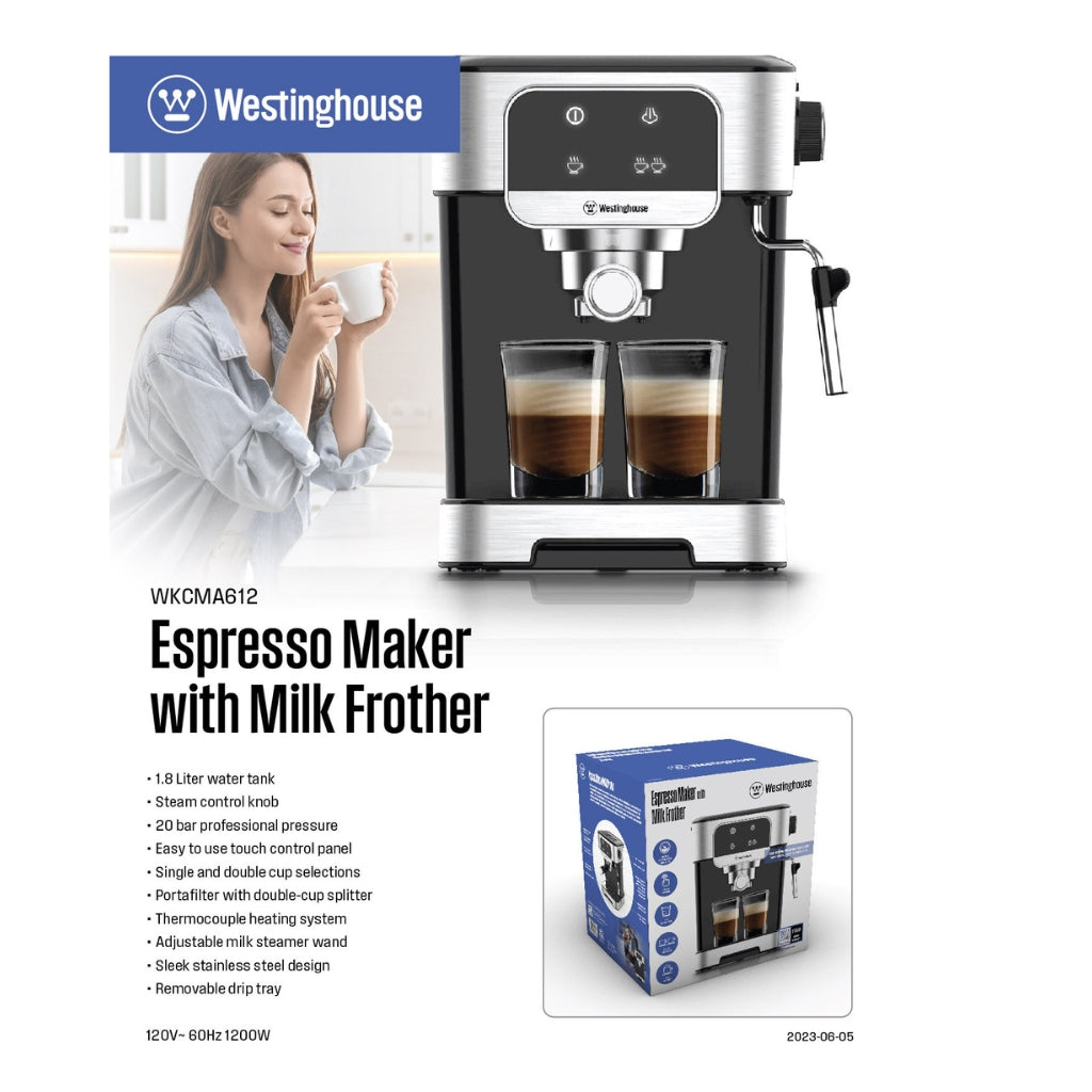 Westinghouse Cafetera Espresso, WKCMA612