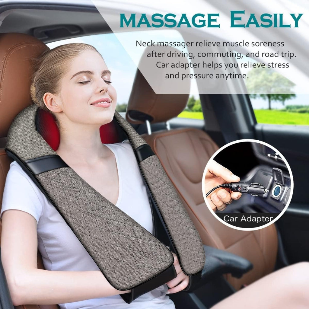Almohada Eléctrica 3D de Masaje Shiatsu