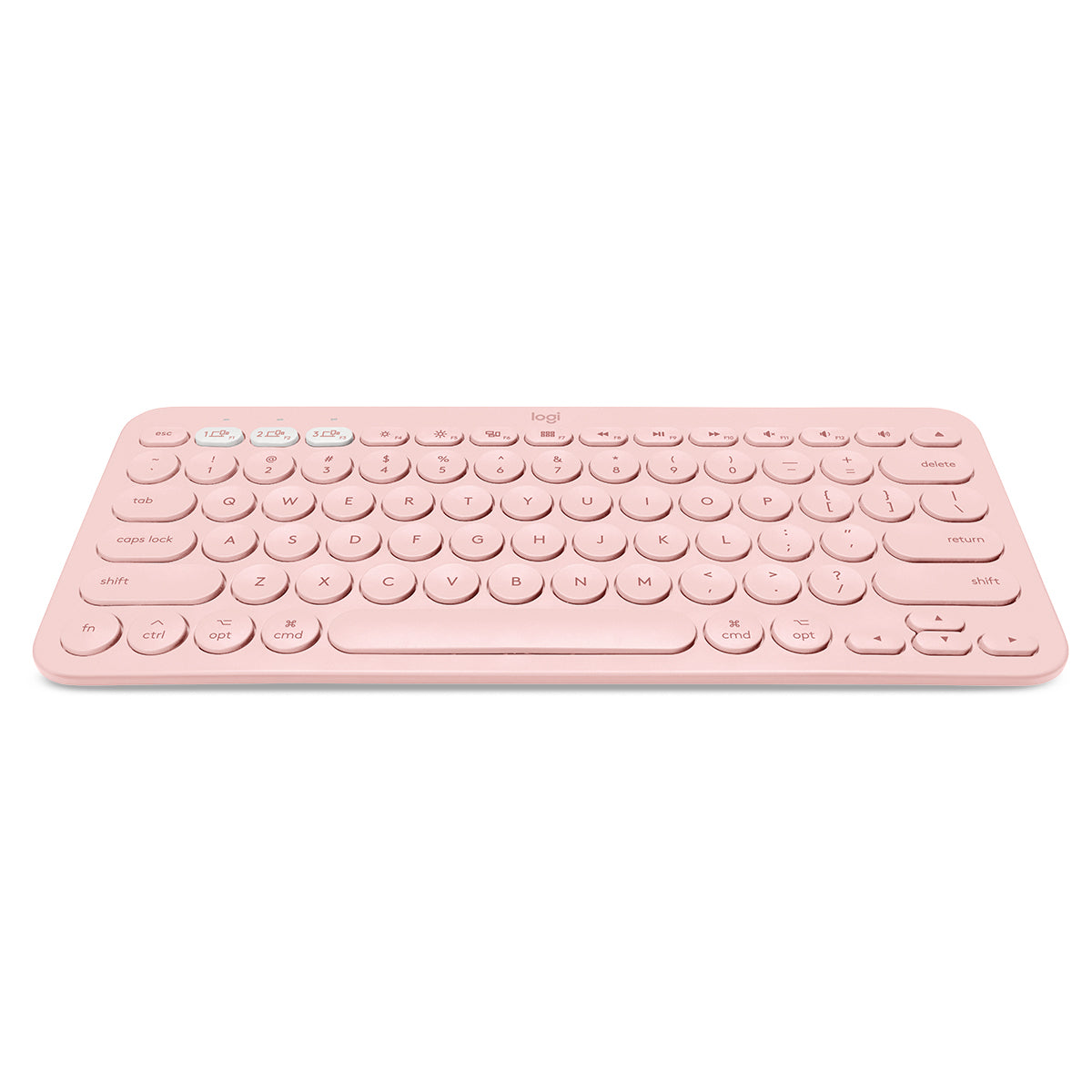 Logitech teclado Bluetooth Multi-Dispositivo K380 Rosado, en Español