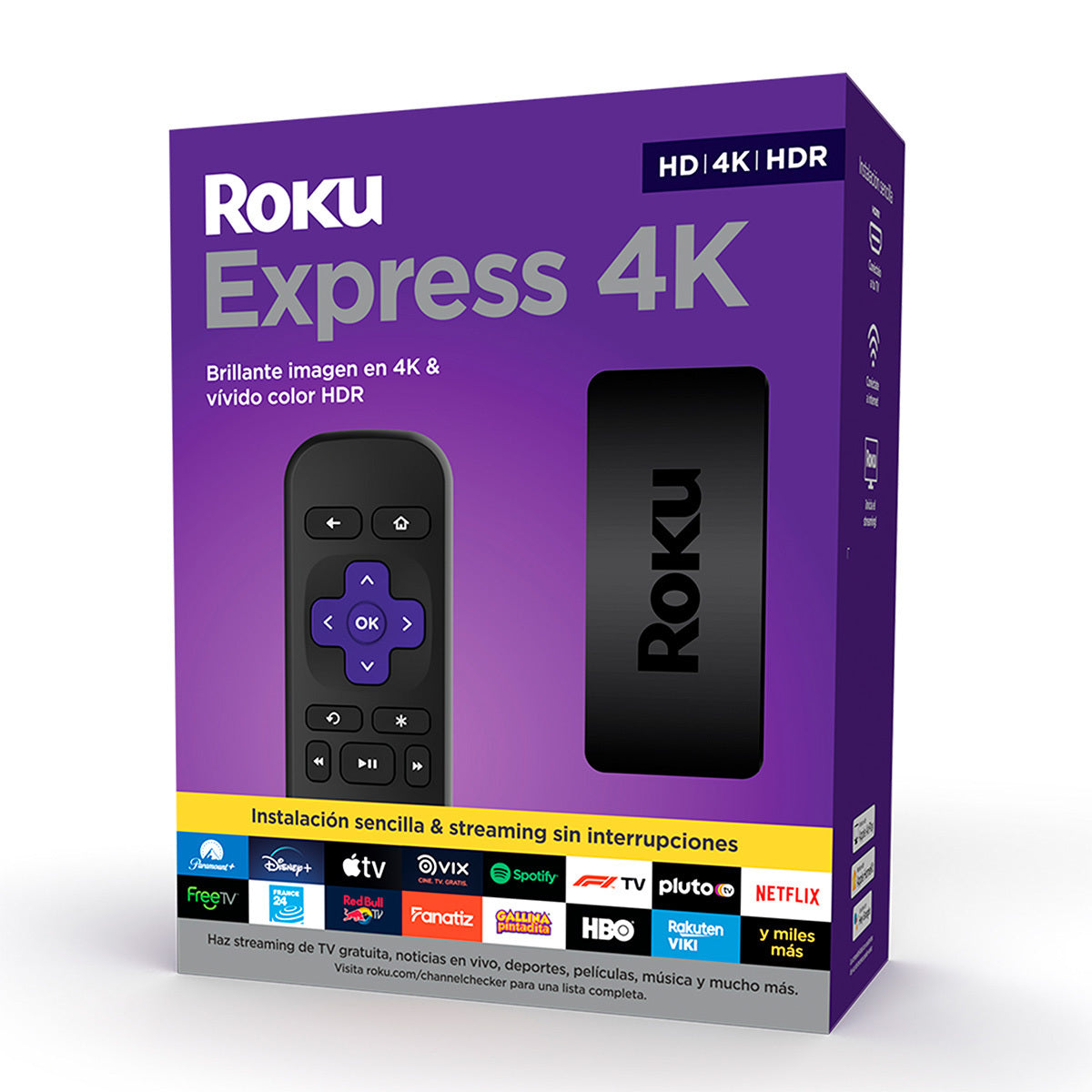 Roku Dispositivo Streaming HD Express 4K ROK-3941RW