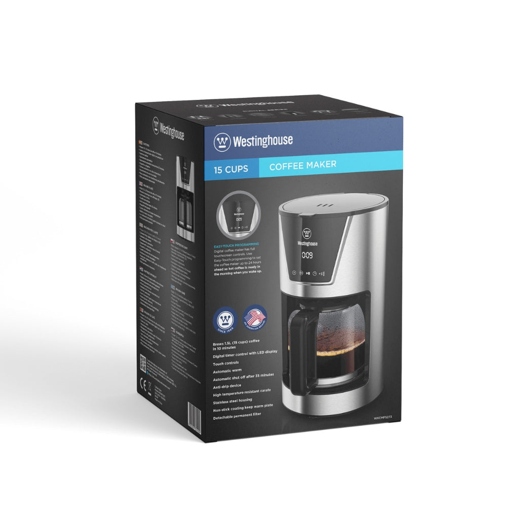 Westinghouse Cafereta Programable Digital Touch, WKCMFS273