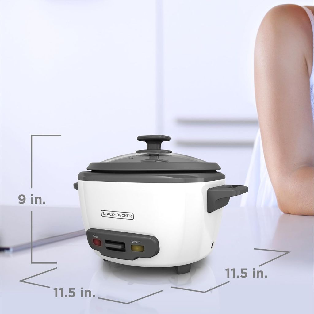 Black + Decker Olla Arrocera 14 tazas Cocidas, RC514