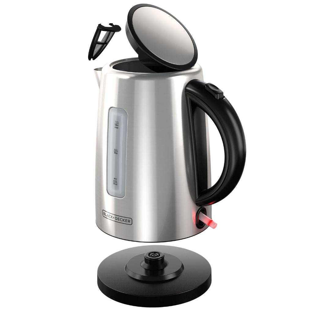 Black + Decker Hervidor 1.7L Inalámbrico, KE2000SD
