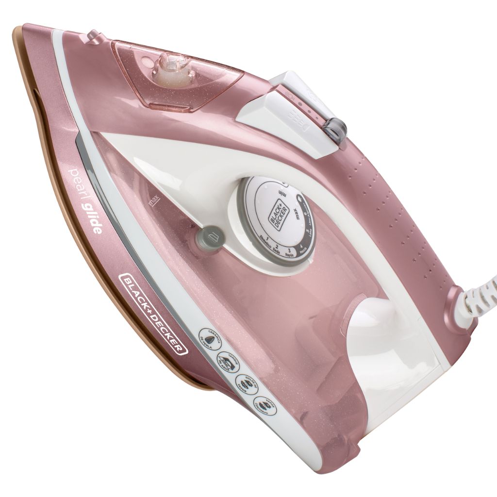 Black + Decker Plancha de Ropa Pearl Glide, IR23972