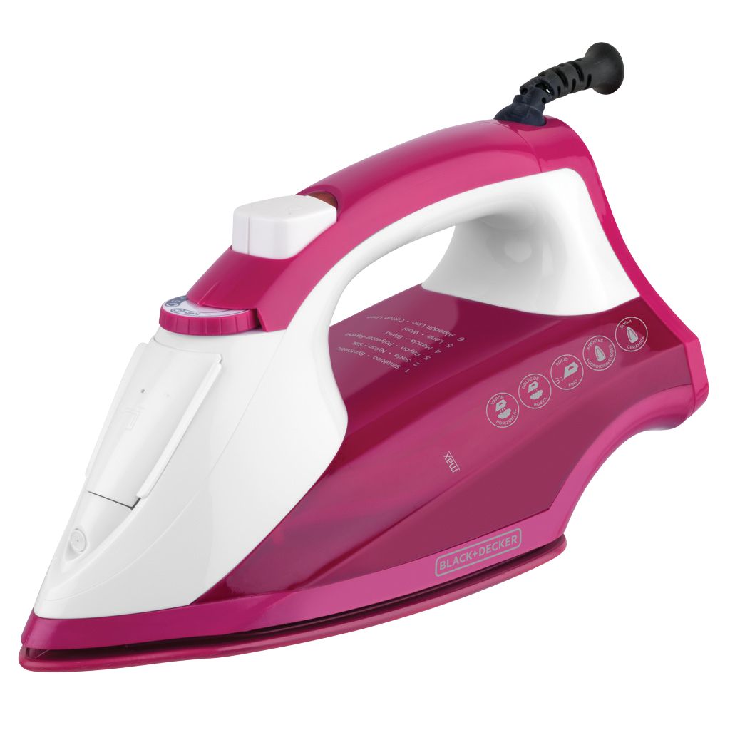 Black + Decker Plancha de Vapor Anti-Adherente, IR1850
