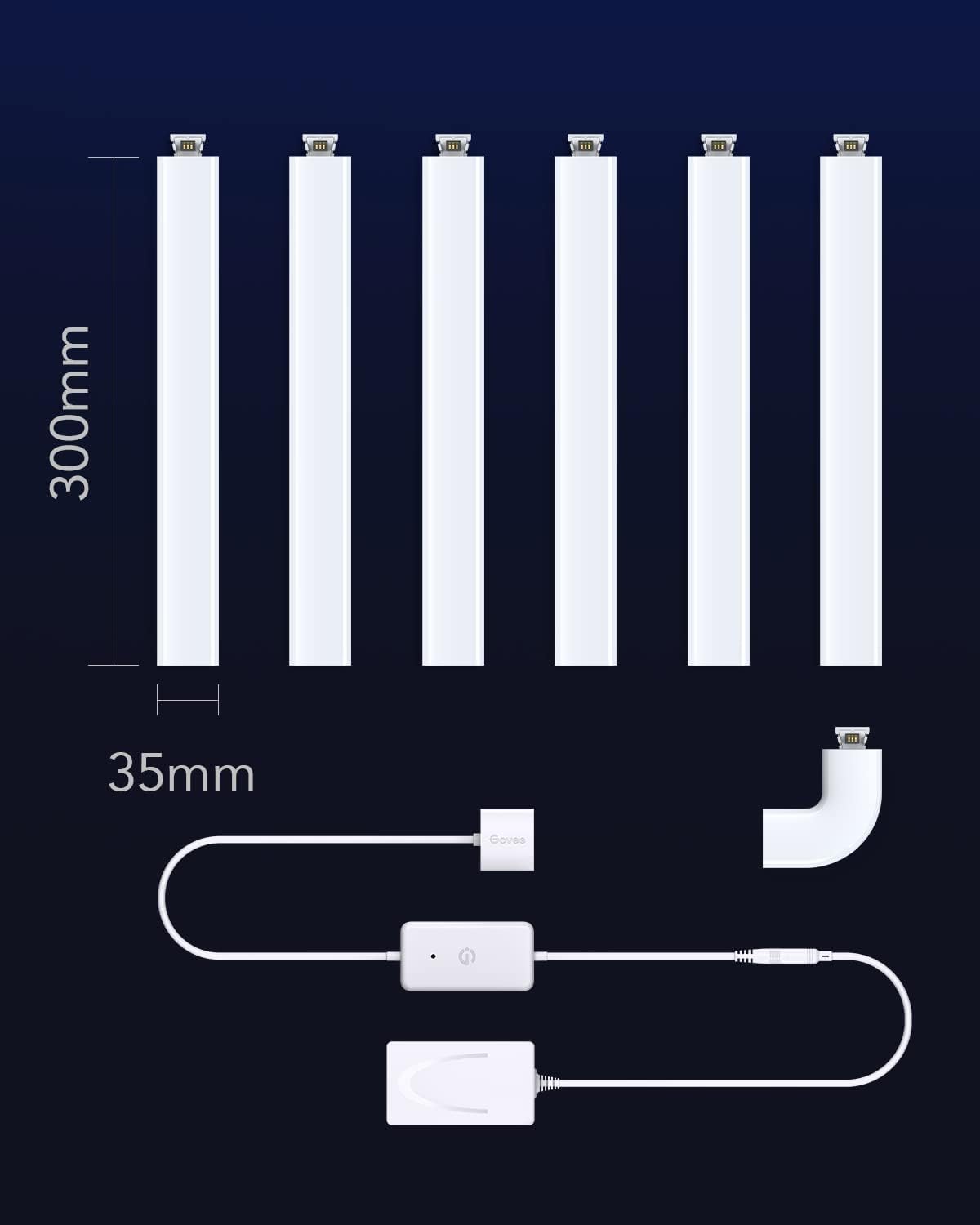 Govee Lampara de Pared 8+4 H6062