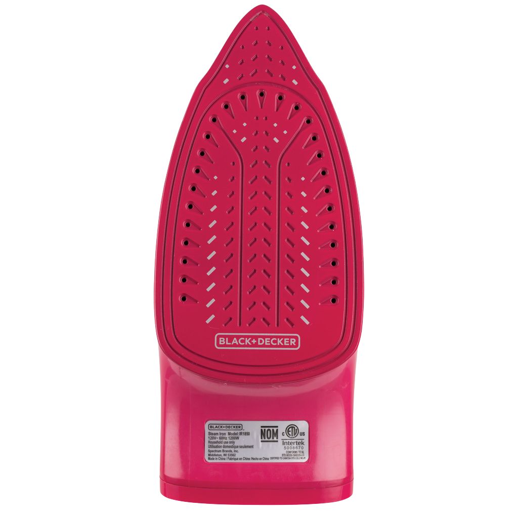 Black + Decker Plancha de Vapor Anti-Adherente, IR1850