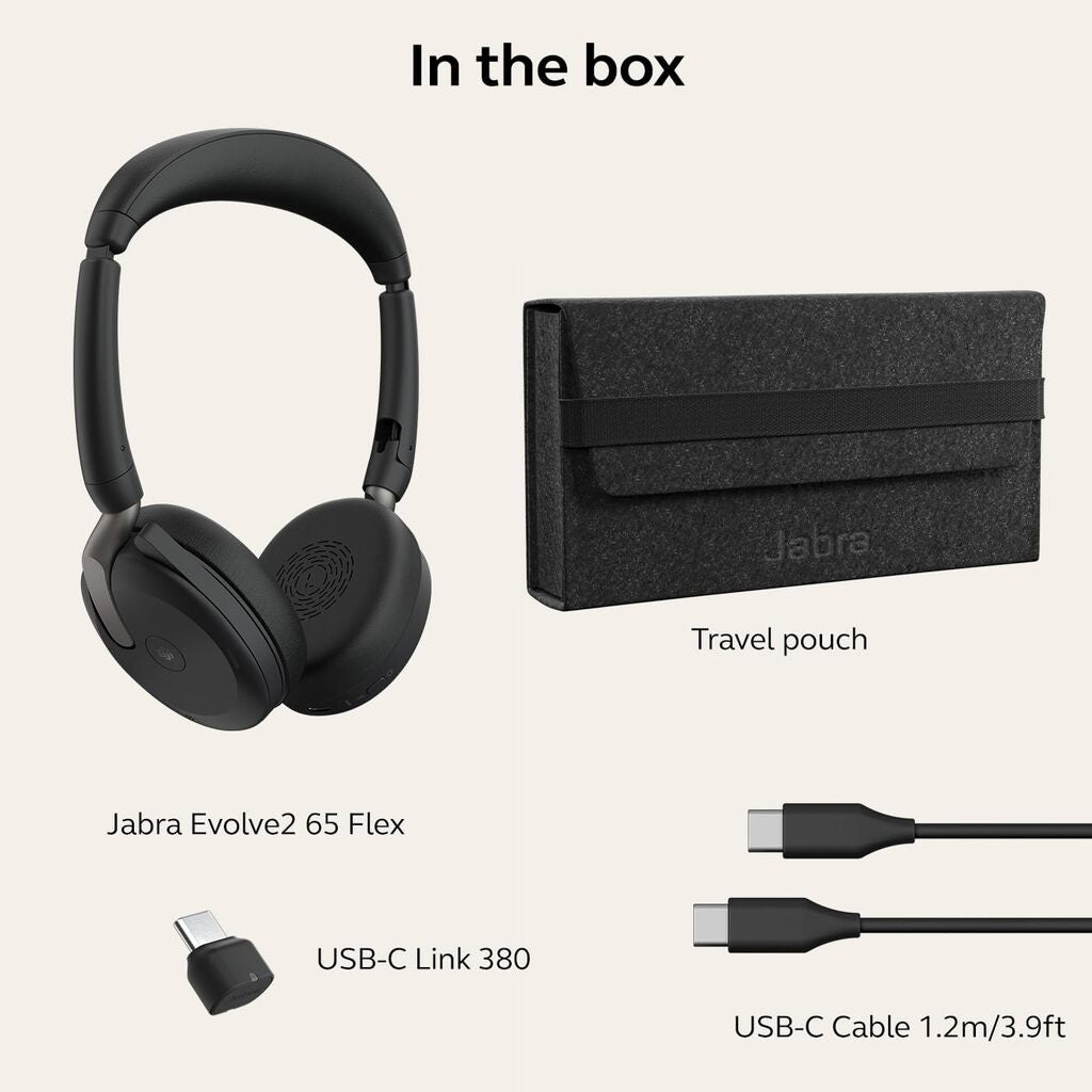 Jabra Adudifono EVOLVE2 65 LINK380A