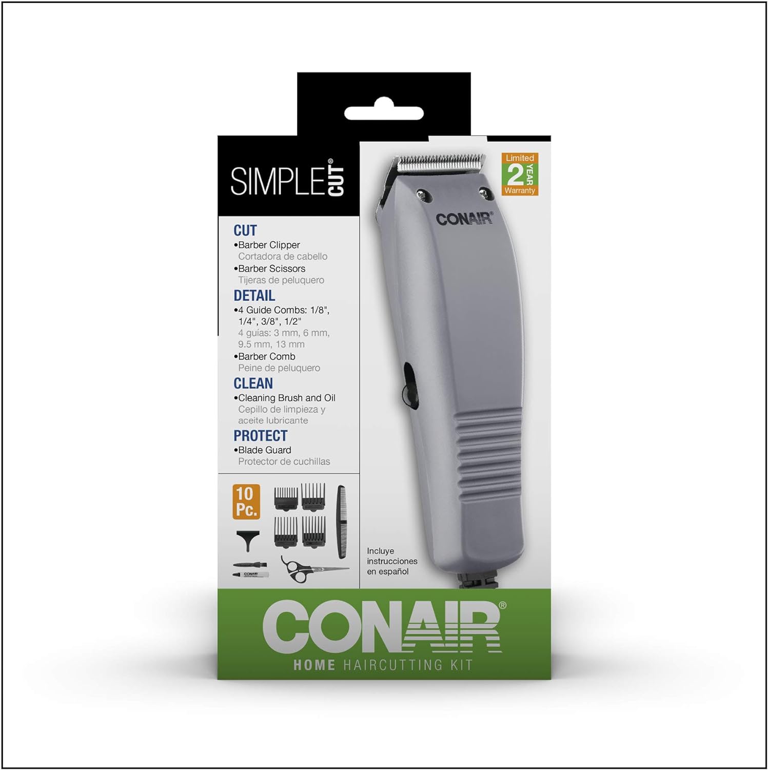 Conair Cortadora de Cabello, HC90RGB