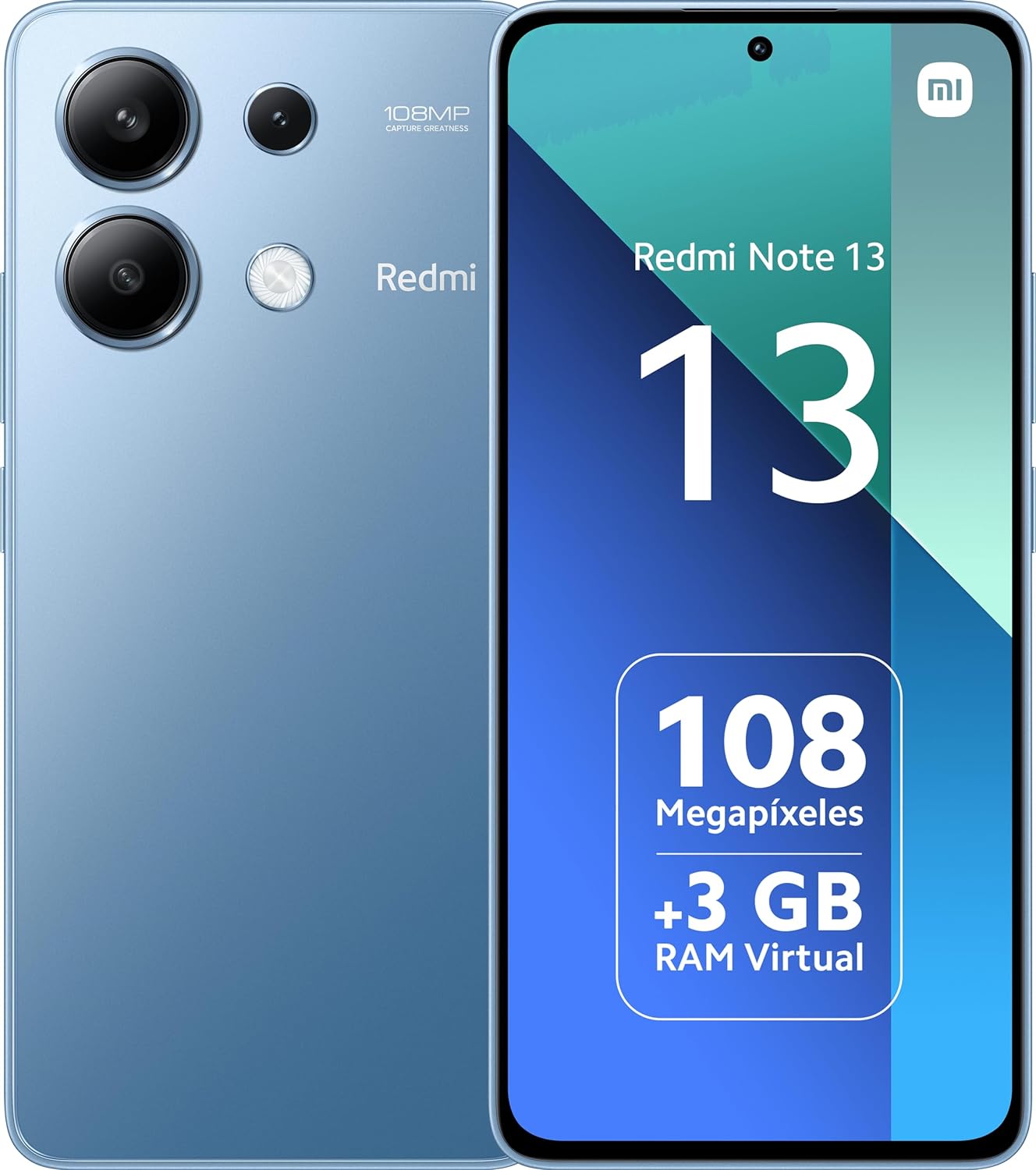 Xiaomi Teléfono Celular Redmi Note 13, 256GB