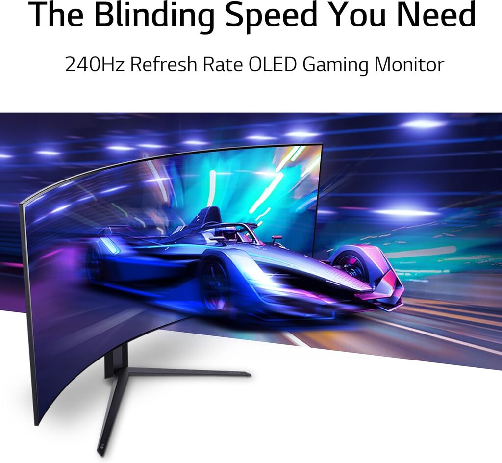 LG Monitor 45" Ultrawide, 45GR95QE-B