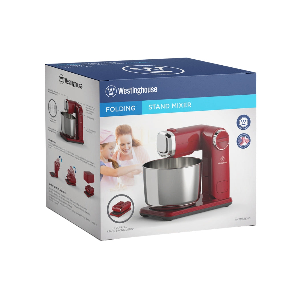 Westinghouse Batidora Pedestal Plegable 3.5L  6 Velocidades, WKSMX237RD