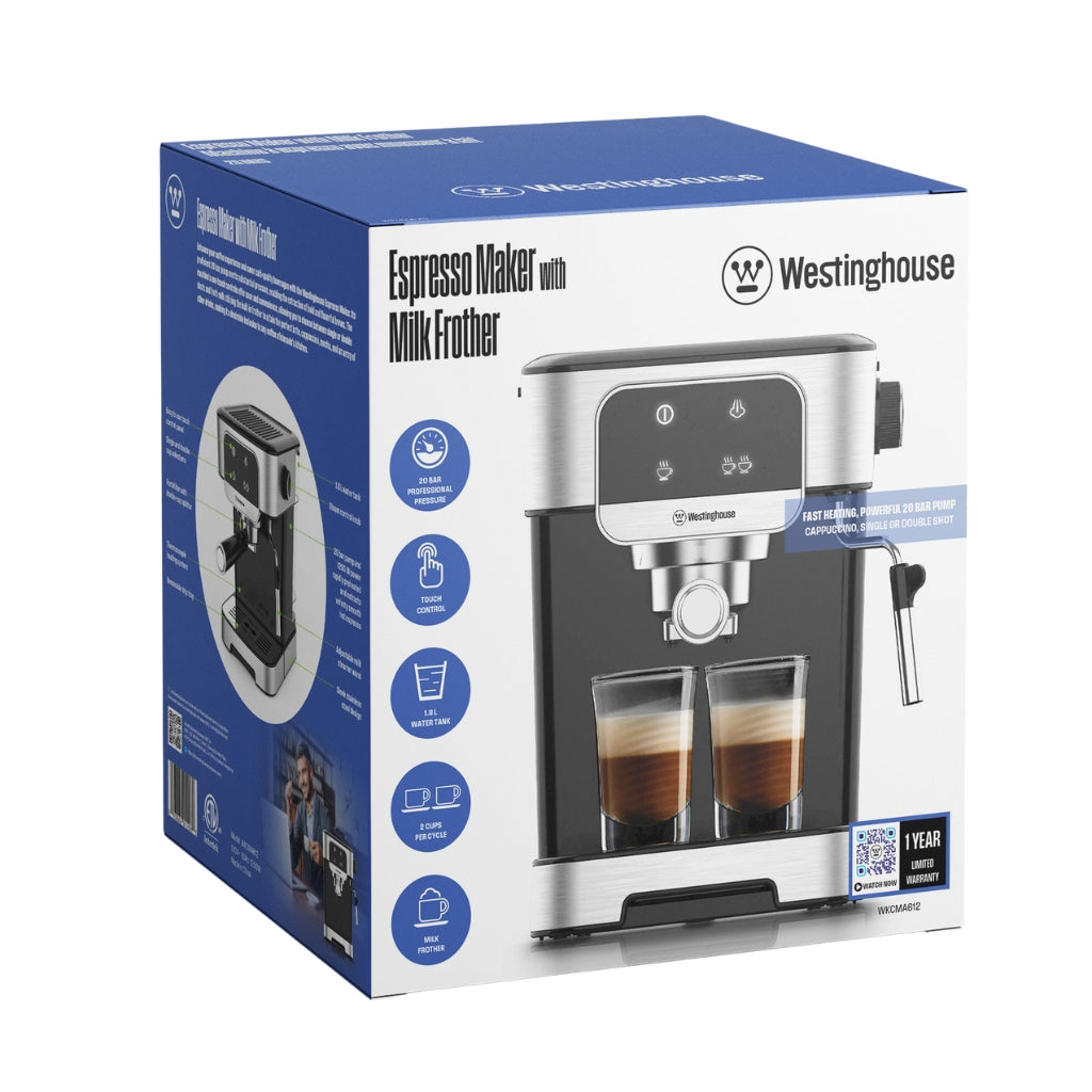 Westinghouse Cafetera Espresso, WKCMA612