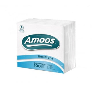 Amoos Servilletas Cuadrada 30x30, Paquete 60 unidades