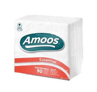 Amoos Servilletas Cuadrada 33x33, Paquete 30 unidades