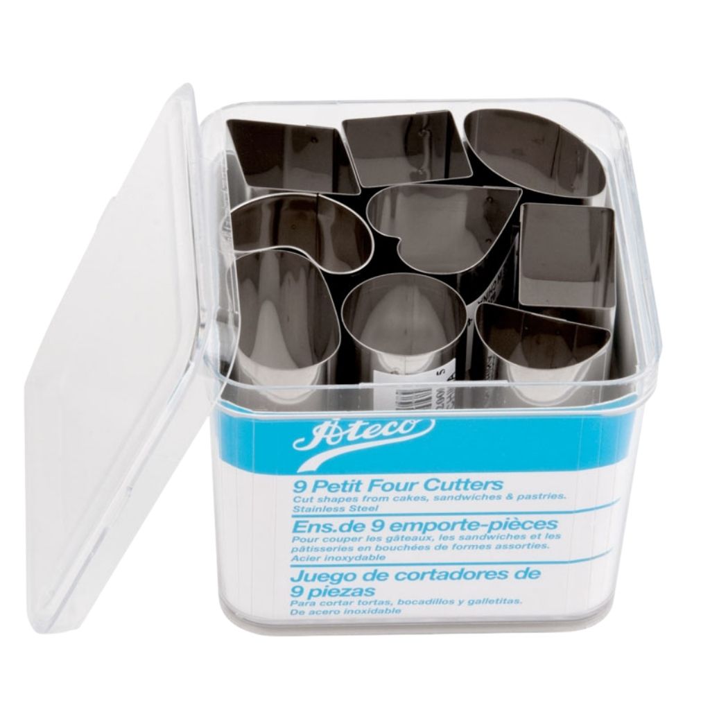 Ateco Set de Cortadores Pequeños de 9 piezas