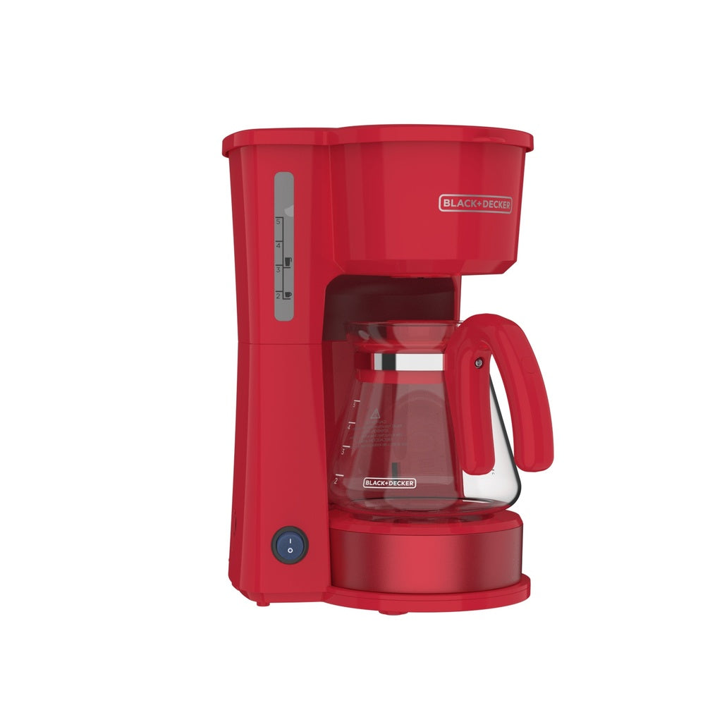 Black + Decker Cafetera 4 en 1 Roja, CM0755-RLA