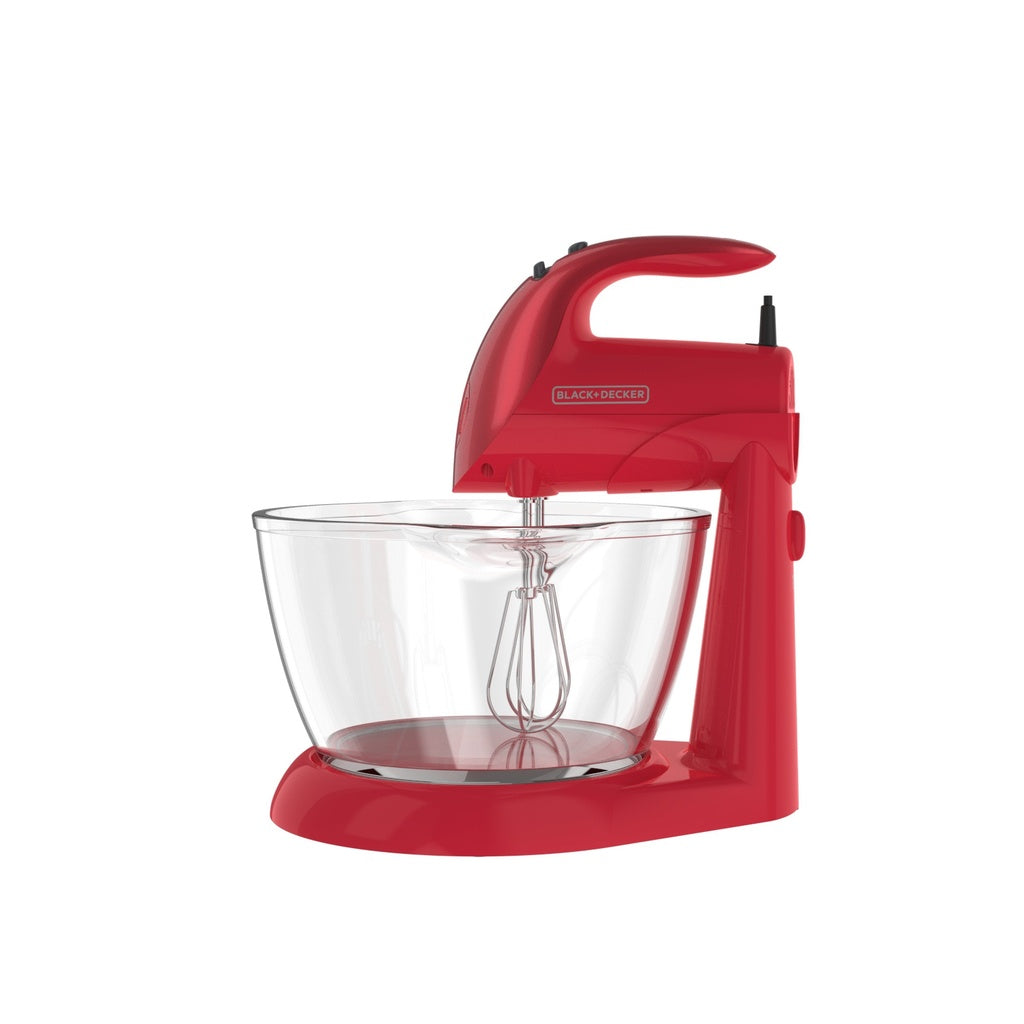 Black + Decker Batidora de Pedestal 250w Roja, MX900-RLA