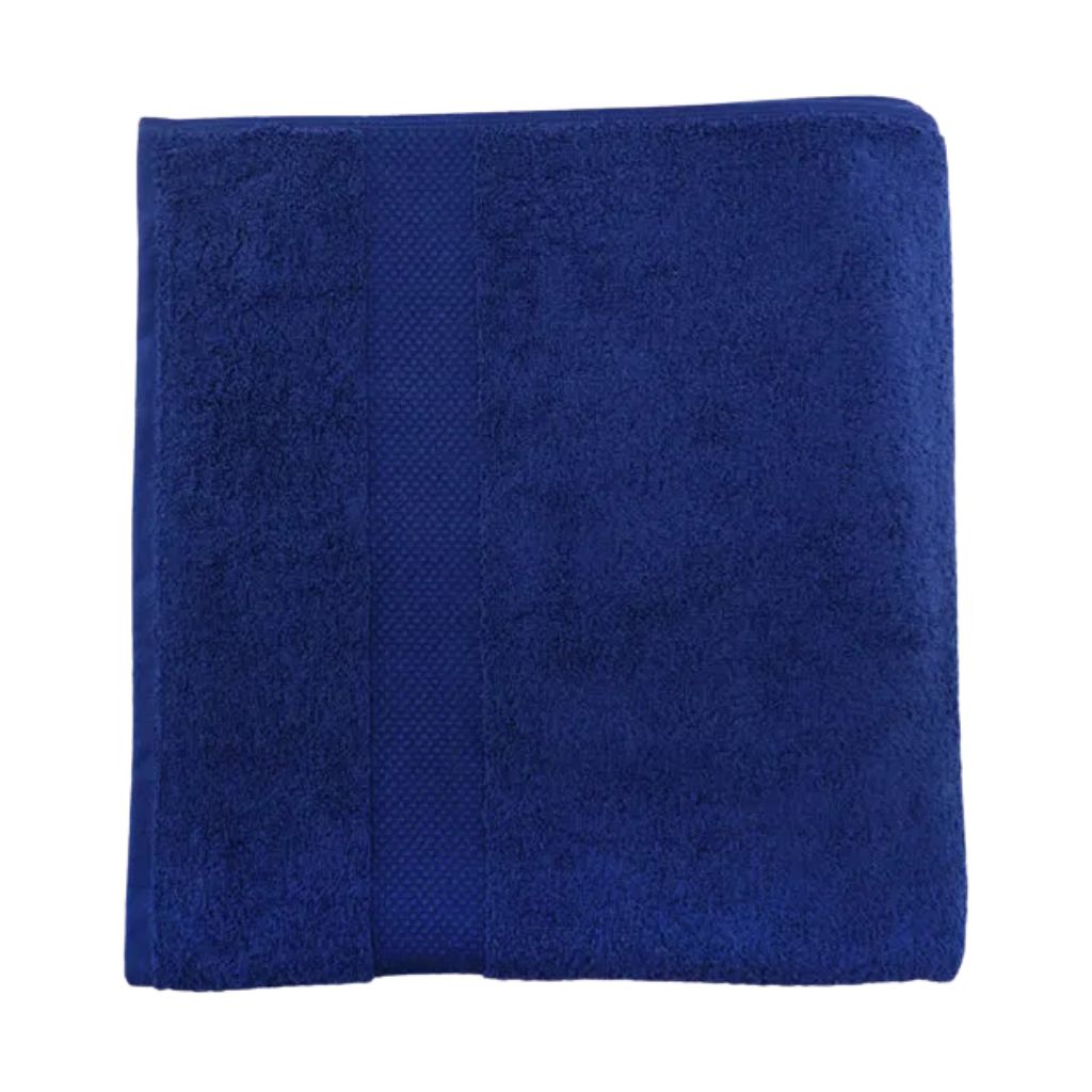 Paño de Playa Azul Marino de 600g de 76x152cm